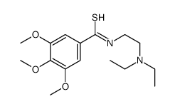 N-[2-(Diethylamino)ethyl]-3,4,5-trimethoxybenzothioamide structure
