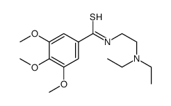 N-[2-(Diethylamino)ethyl]-3,4,5-trimethoxybenzothioamide Structure