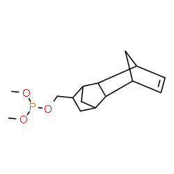 dimethyl (1,2,3,4,4a,5,8,8a-octahydro-1,4:5,8-dimethanonaphthalen-2-yl)methyl phosphite Structure