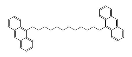 9-(12-anthracen-9-yldodecyl)anthracene结构式