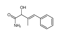 2-hydroxy-3-methyl-4-phenyl-but-3-enoic acid amide Structure