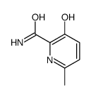 2-Pyridinecarboxamide,3-hydroxy-6-methyl-(9CI) Structure