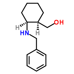 [(1R,2S)-2-(Benzylamino)cyclohexyl]methanol Structure