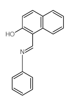 1-(Anilinomethylidene)naphthalen-2-one结构式