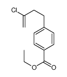 4-(4-CARBOETHOXYPHENYL)-2-CHLORO-1-BUTENE structure