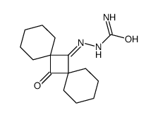 14-Semicarbazonodispiro[5.1.5.1]tetradecan-7-one结构式