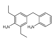 4-[(2-aminophenyl)methyl]-2,6-diethylaniline Structure