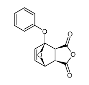 3-phenoxy-3,6-endoxo-3,6-dihydrophthalic anhydride结构式