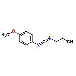 Carbodiimide, (p-methoxyphenyl)propyl- (5CI) Structure