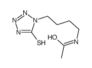 N-[4-(5-sulfanylidene-2H-tetrazol-1-yl)butyl]acetamide Structure