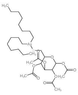 [2,3,5-triacetyloxy-6-(dioctylarsanylsulfanylmethyl)oxan-4-yl] acetate picture