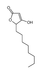 3-hydroxy-2-octyl-2H-furan-5-one Structure