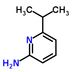 2-氨基-6-异丙基吡啶结构式