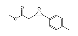 cis-Methyl 3,4-epoxy-4-(4'-methylphenyl)butanoate Structure