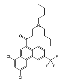 3-(dibutylamino)-1-[1,3-dichloro-6-(trifluoromethyl)-9-phenanthryl]propan-1-one picture
