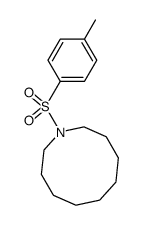 N-tozylazacyclodecane结构式