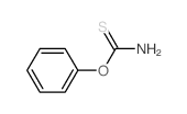Carbamic acid, thio-, O-phenyl ester结构式