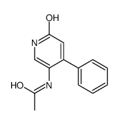 N-(6-oxo-4-phenyl-1H-pyridin-3-yl)acetamide Structure