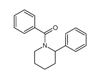 1-benzoyl-2-phenylpiperidine Structure