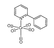pentacarbonyl(2-phenylpyridine)chromium(0)结构式