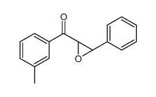 (3-methylphenyl)-[(2R,3S)-3-phenyloxiran-2-yl]methanone Structure