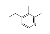 4-ethyl-2,3-dimethylpyridine结构式