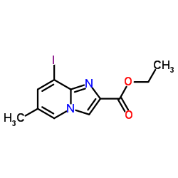 Ethyl 8-iodo-6-methylimidazo[1,2-a]pyridine-2-carboxylate Structure