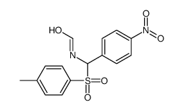 N-[(4-methylphenyl)sulfonyl-(4-nitrophenyl)methyl]formamide Structure