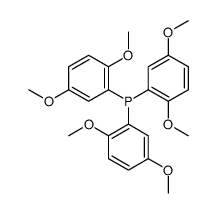 tris(2,5-dimethoxyphenyl)phosphane Structure