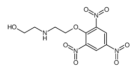 2-(2-picryloxy-ethylamino)-ethanol结构式