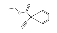 7-carbethoxy-7-cyanonorcaradiene Structure