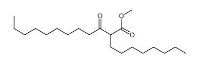 methyl 2-octyl-3-oxododecanoate Structure