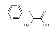 L-吡嗪丙氨酸结构式