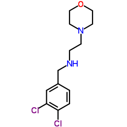 N-(3,4-Dichlorobenzyl)-2-(4-morpholinyl)ethanamine Structure