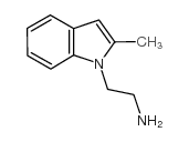 2-(2-METHYL-1H-INDOL-1-YL)ETHANAMINE structure