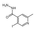 5-iodo-2-methylpyridine-4-carbohydrazide结构式