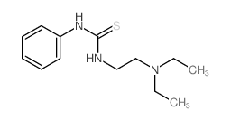 1-[2-(diethylamino)ethyl]-3-phenylthiourea Structure