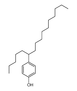 4-hexadecan-6-ylphenol结构式