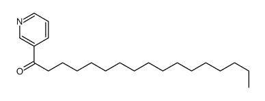 1-pyridin-3-ylheptadecan-1-one结构式