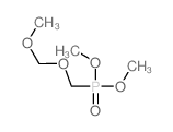 Phosphonic acid,[(methoxymethoxy)methyl]-, dimethyl ester (7CI) Structure