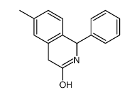 6-methyl-1-phenyl-2,4-dihydro-1H-isoquinolin-3-one结构式