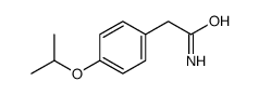 2-(4-propan-2-yloxyphenyl)acetamide Structure