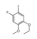 1-ethoxy-4-fluoro-5-iodo-2-methoxybenzene结构式