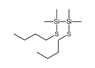 butylsulfanyl-[butylsulfanyl(dimethyl)silyl]-dimethylsilane Structure