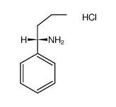 (S)-1-phenylbutan-1-amine hydrochloride structure