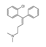 4-(2-chlorophenyl)-N,N-dimethyl-4-phenylbut-3-en-1-amine Structure