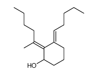 2-hexan-2-ylidene-3-pentylidenecyclohexan-1-ol Structure