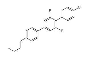 5-(4-butylphenyl)-2-(4-chlorophenyl)-1,3-difluorobenzene Structure