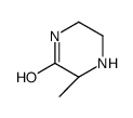 (R)-3-METHYLPIPERAZIN-2-ONE Structure