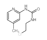1-(2-chloroethyl)-3-(4-methylpyridin-2-yl)urea结构式
